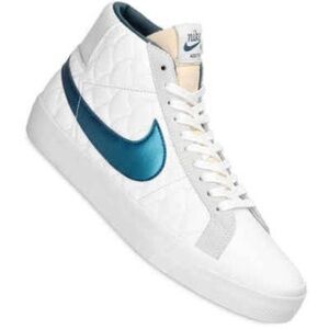 Nike Eric Koston x Zoom Blazer Mid SB White Teal Skate Sneakers Men’s 8.5